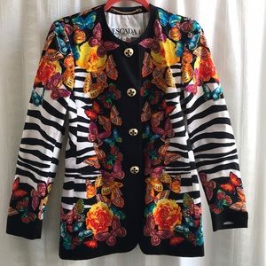 Escada Butterfly Blazer